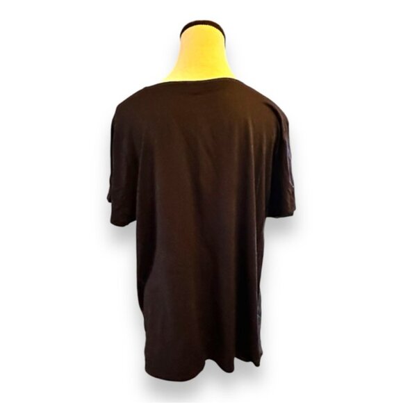 Women’s torrid 1 Black Everyday Tee - Signature Jersey Graphic Tee 14 16 1X 1XL - Picture 5 of 10